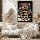 Buscar ser positivo posters Cualquier niño