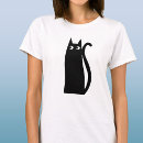 Buscar gato negro camisetas 9 º gata
