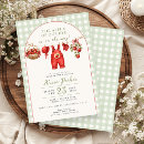 Buscar cuerda invitaciones Futura madre