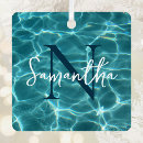 Buscar equipo de natación adornos Monograma