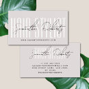 Buscar estilista tarjetas de visita Elegante