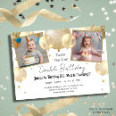 Buscar fiesta doble invitaciones de cumpleaños Para todos