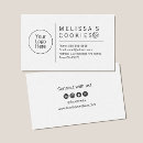 Buscar galleta tarjetas de visita General y unisex