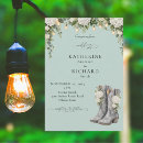 Buscar botas de vaquero invitaciones Prometida