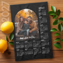 Buscar calendario paños de cocina Foto