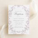 Buscar vintage invitaciones para bautizos Clásico