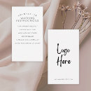 Buscar minimal tarjetas de visita Boutique