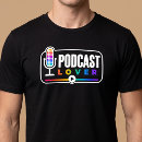 Buscar podcast camisetas Micrófono
