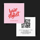 Buscar barbero tarjetas de visita Código qr