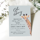 Buscar jirafas invitaciones Animal