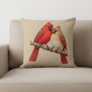 Buscar cardenales cojines Naturaleza