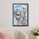 Buscar gato blanco y negro posters Para niños