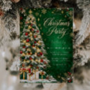 Buscar árbol verde invitaciones de navidad Para todos