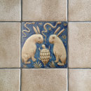 Buscar conejo blanco azulejos Azul y blanco