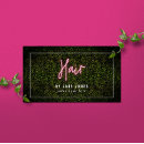 Buscar neon tarjetas de visita Rosa