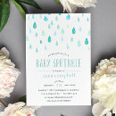 Buscar gotas invitaciones Acuarela