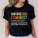Buscar feminista camisetas vintage