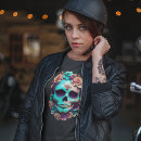 Buscar mexican skull camisetas Para ella