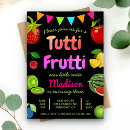 Buscar frutas lindas invitaciones Tutti frutti
