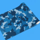 Buscar camuflaje azul papel de regalo Militar