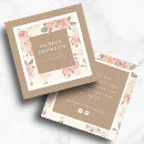 Buscar kraft de tarjetas de visita Fotografía