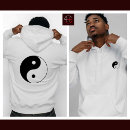 Buscar yin yang sudaderas Negro