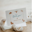 Buscar temáticas del vaquero tarjetas Primer rodeo