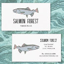 Buscar salmones tarjetas de visita Jefes