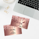 Buscar rose gold glitter tarjetas de visita Modern