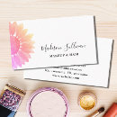 Buscar flores femeninas tarjetas de visita Artista de maquillaje