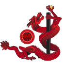 Buscar dragón rojo Para él