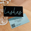Buscar eyelash tarjetas de visita Azotes y cejas