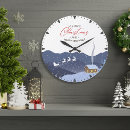 Buscar feliz navidad relojes de pared Venado