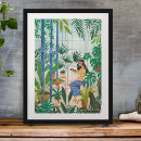Buscar mujer azul posters Lectura