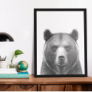 Buscar head posters Watercolor