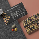 Buscar damasco tarjetas de visita Diseñador