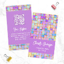 Buscar mosaico tarjetas de visita Elegante