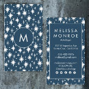 Buscar astrología tarjetas de visita Universo