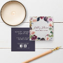 Buscar flores rústicas tarjetas de visita Diseñador