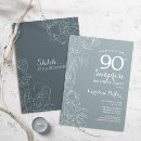 Buscar gris azul claro invitaciones Elegante