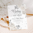 Buscar plateadas invitaciones Floral