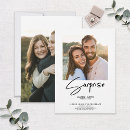 Buscar blanco y negro fiesta compromiso invitaciones Guión