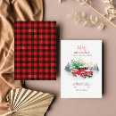 Buscar camión rojo tarjetas General y unisex