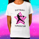 Buscar softball infantil camisetas Jugador de softball