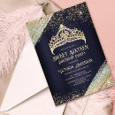 Buscar tiara de la princesa invitaciones Invitados