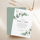 Buscar follaje verde invitaciones Verde de salvia