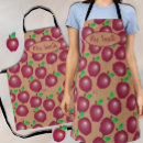 Buscar profesores delantales Manzanas rojas