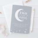 Buscar lunares azules invitaciones Celestial