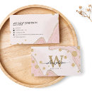 Buscar brillo rosado tarjetas de visita Salón de belleza
