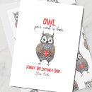 Buscar búho lindo tarjetas Para ella